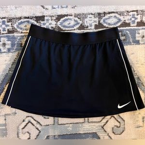 Nike NikeCourt Black White Stripe tennis skirt skirt size S small